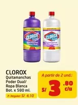 Clorox - Quitaman
chas Poder Dual/ Ropa Blanca
