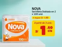 Nova - Servilleta Doblada en 2