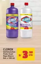 Clorox - Quitamanachas Poder Dual/ Ropa Blanca