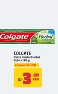 Colgate - Pasta Dental Herbal Tubo