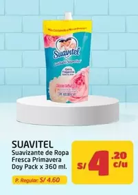 Suavitel - Suavizante de Ropa Fresca Primavera Doy Pack