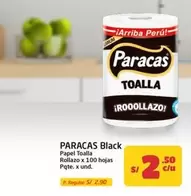 Paracas - PARACAS Black Papel Toalla