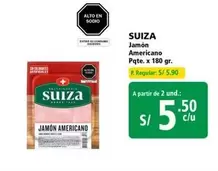 Suiza - Jamón Americano