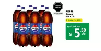 Pepsi - Gaseosa Bot.