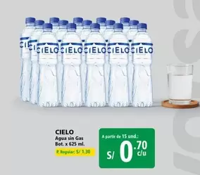 Cielo - Agua sin Gas Bot.