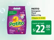 Patito - Detergente Floral Bolsa