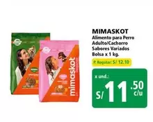 Mimaskot - Alimento para Perro Adulto/Cachorro