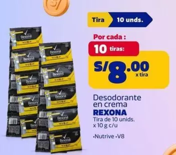 Rexona - Desodorante en crema