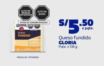 Gloria - Queso fundido