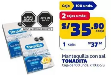 Mantequilla con sal