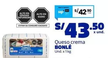 Bonlé - Queso crema