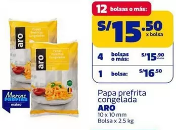 Aro - Papa prefrita congelada