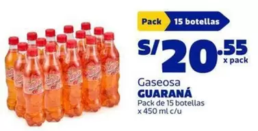 Gaseosa GUARA
N
A