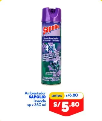 Sapolio - Ambientador lavanda sp