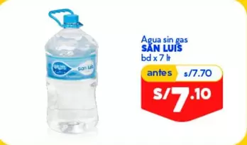 San Luis - Agua sin gas