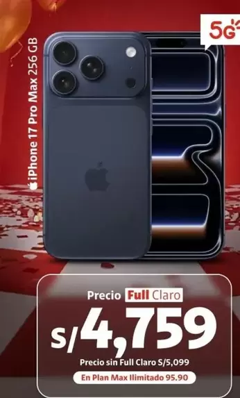 Apple - iPhone 17 Pro Max 256 GB