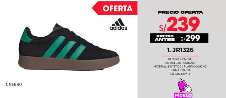 Adidas - Zapatillas Urbanas 1. JR1326