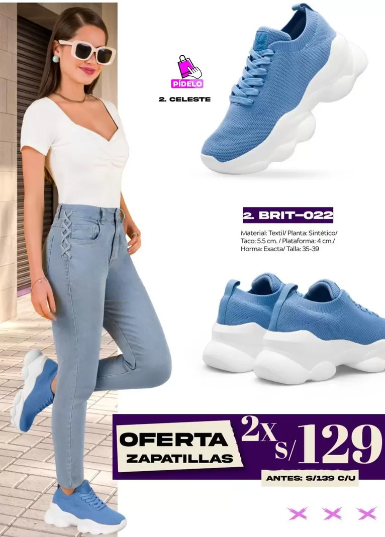 OFERTA ZAPATILLAS 2X BRIT-022
