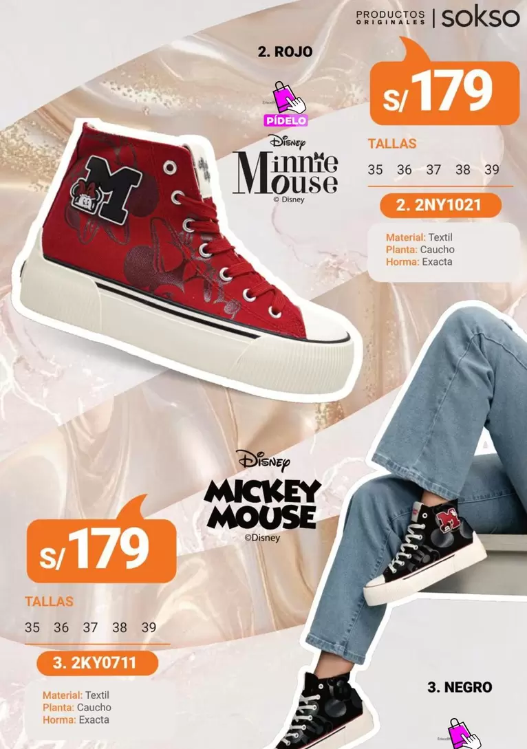 Disney - Minnie Mouse Zapatillas 2. 2NY1021