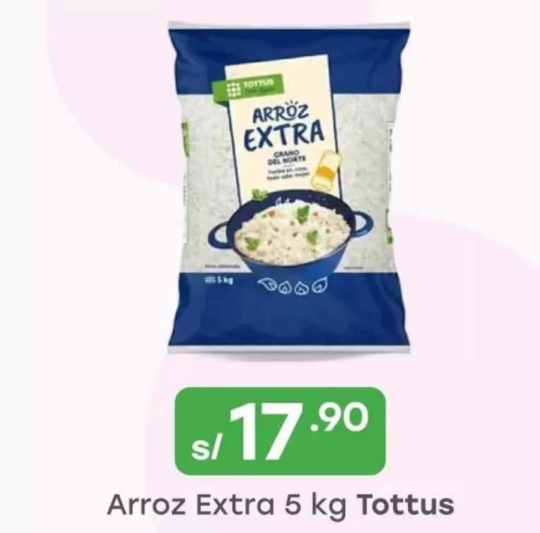 Tottus - Arroz Extra
