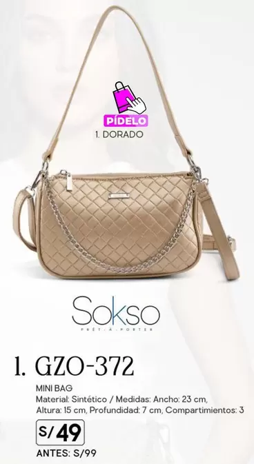 Dorado - MINI BAG GZO-372