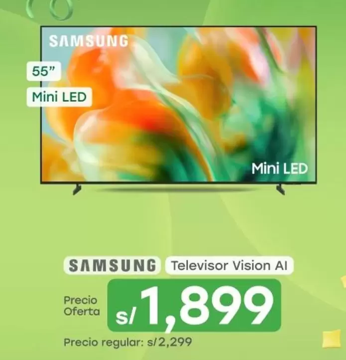 Samsung - Televisor Vision AI 55" Mini LED