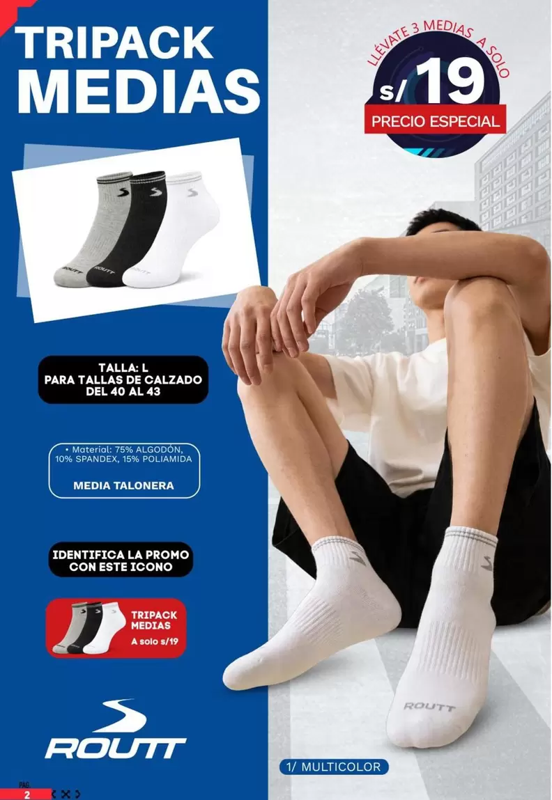 Solo - TRIPACK MEDIAS