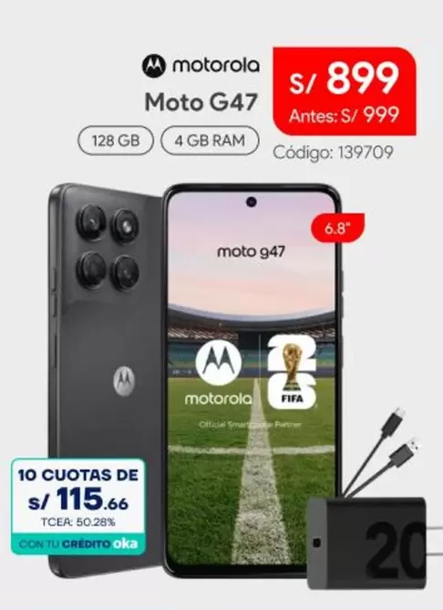 Motorola - Moto G47