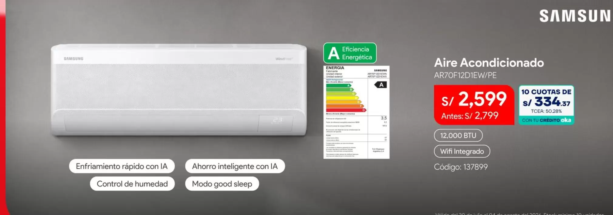 Samsung - Aire Acondicionado