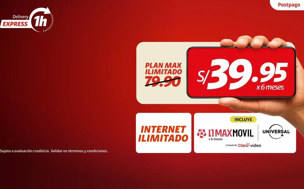 Universal - PLAN MAX ILIMITADO