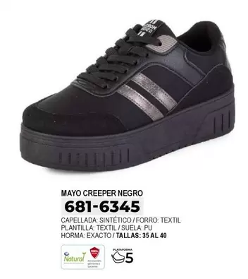 Natural - MAYO CREEPER NEGRO 681-6345
