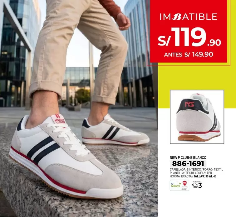 Natural - NEW P CLUB BLANCO 886-1691