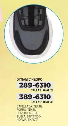DYNAMIC NEGRO 289-6310