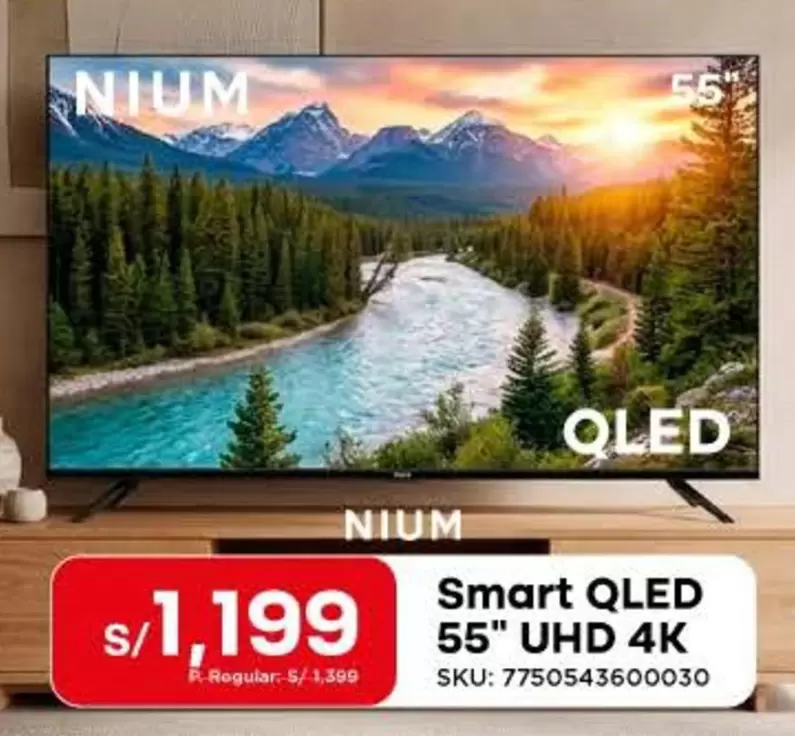 Smart - QLED 55" UHD 4K