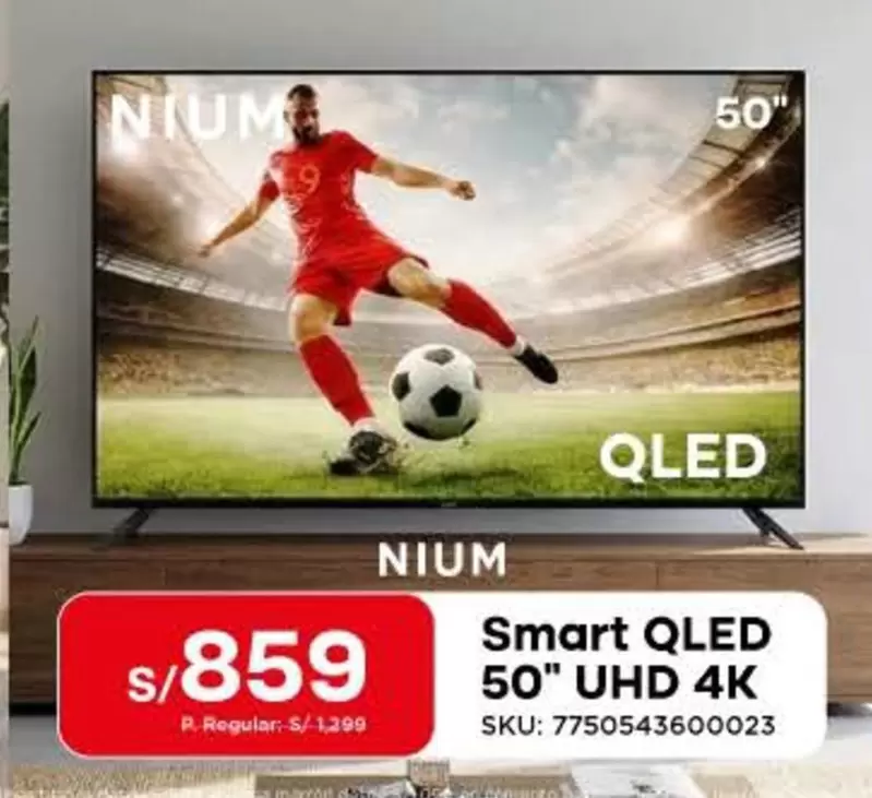 Smart - QLED 50" UHD 4K