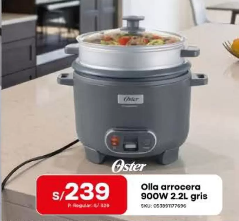 Oster - Olla arrocera 900W 2.2L