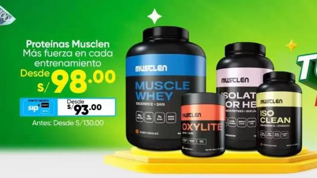 Proteínas Musclen