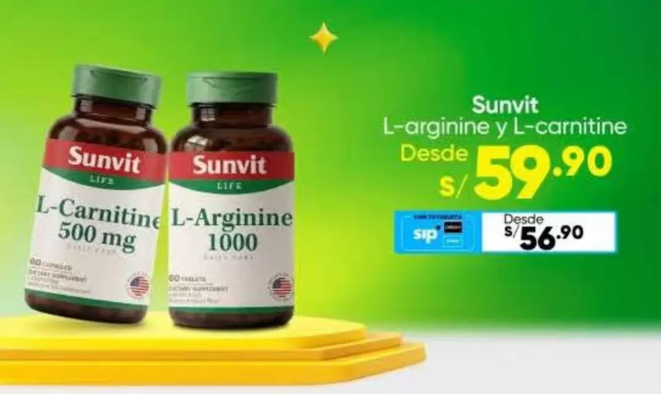 L-arginine y L-carnitine