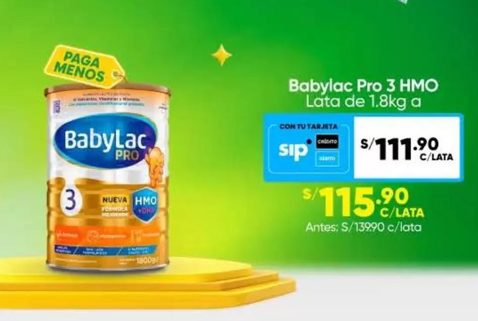 Pro - Babylac Pro 3 HMO Lata