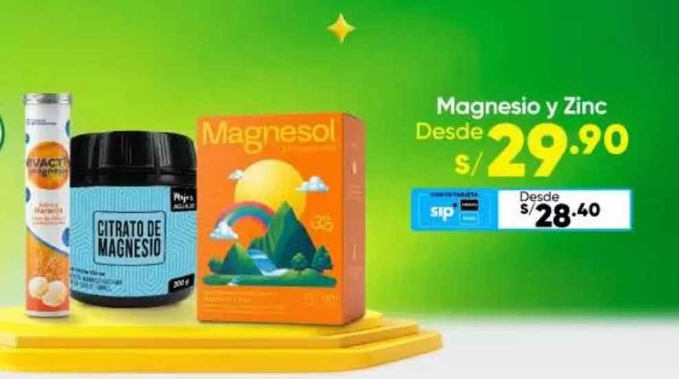 Magnesio y Zinc