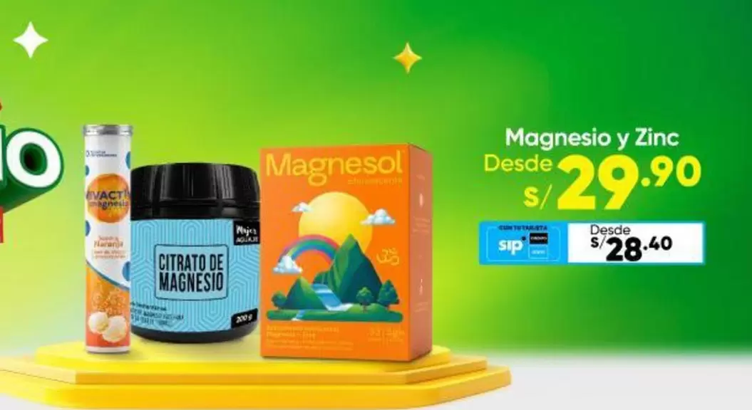 Magnesio y Zinc