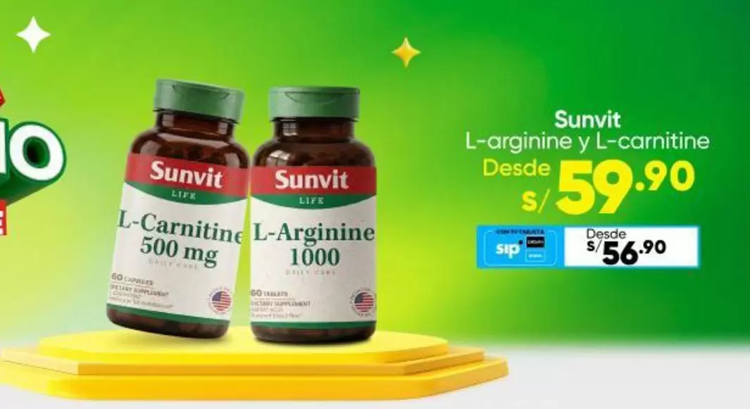 L-arginine y L-carnitine