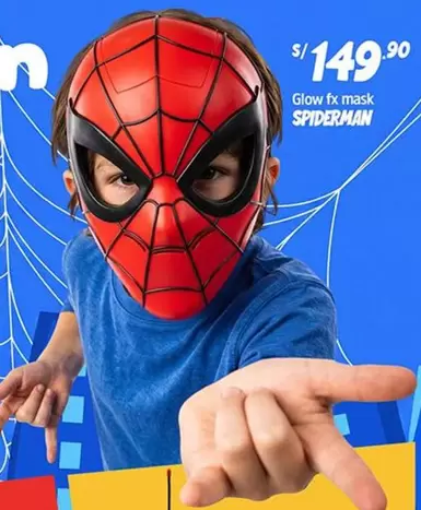 Spiderman - Glow fx mask SPIDERMAN