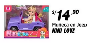 Muñeca en Jeep