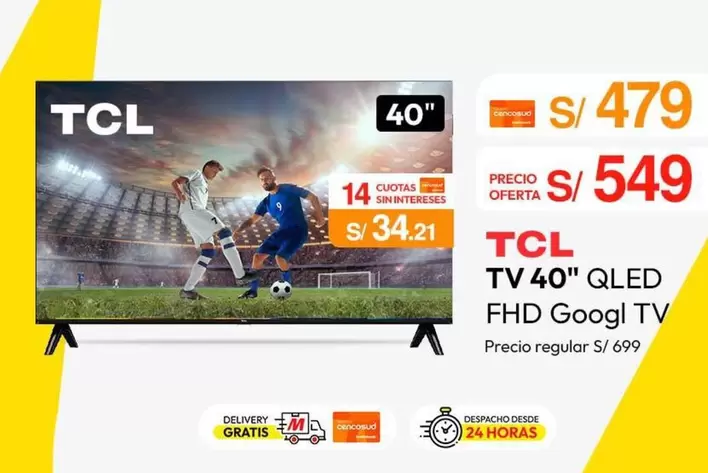 TV QLED FHD Googl TV