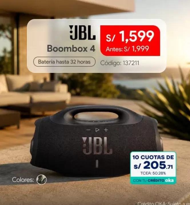 JBL - Boombox 4