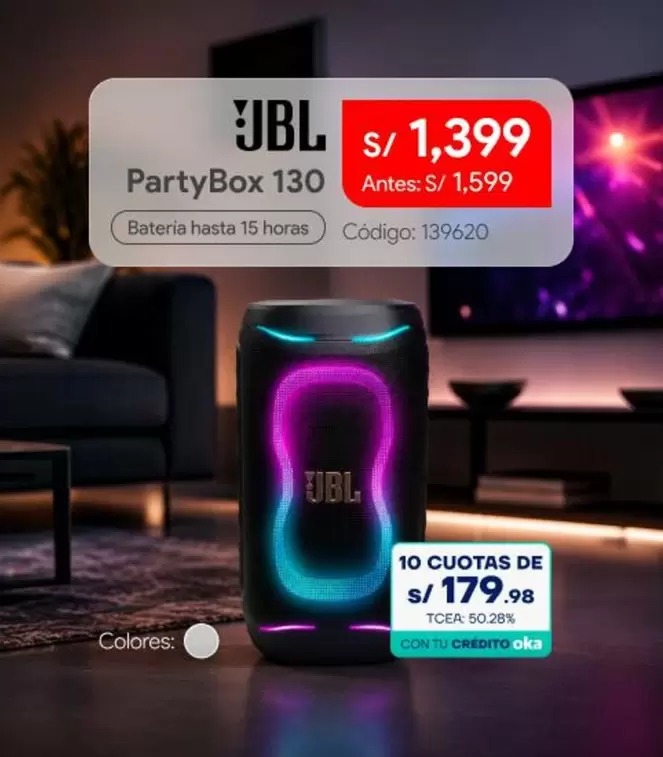 JBL - PartyBox 130