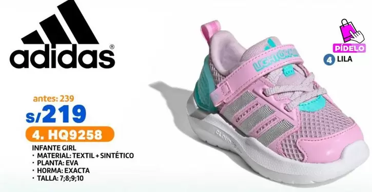Adidas - INFANTE GIRL 4. HQ9258