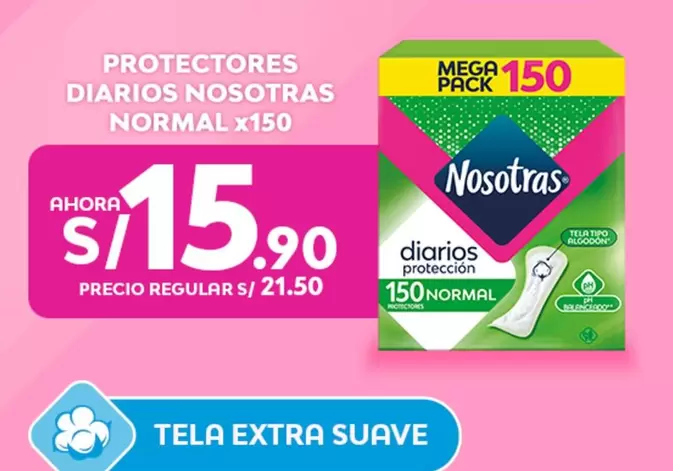 Nosotras - Protectores diarios
