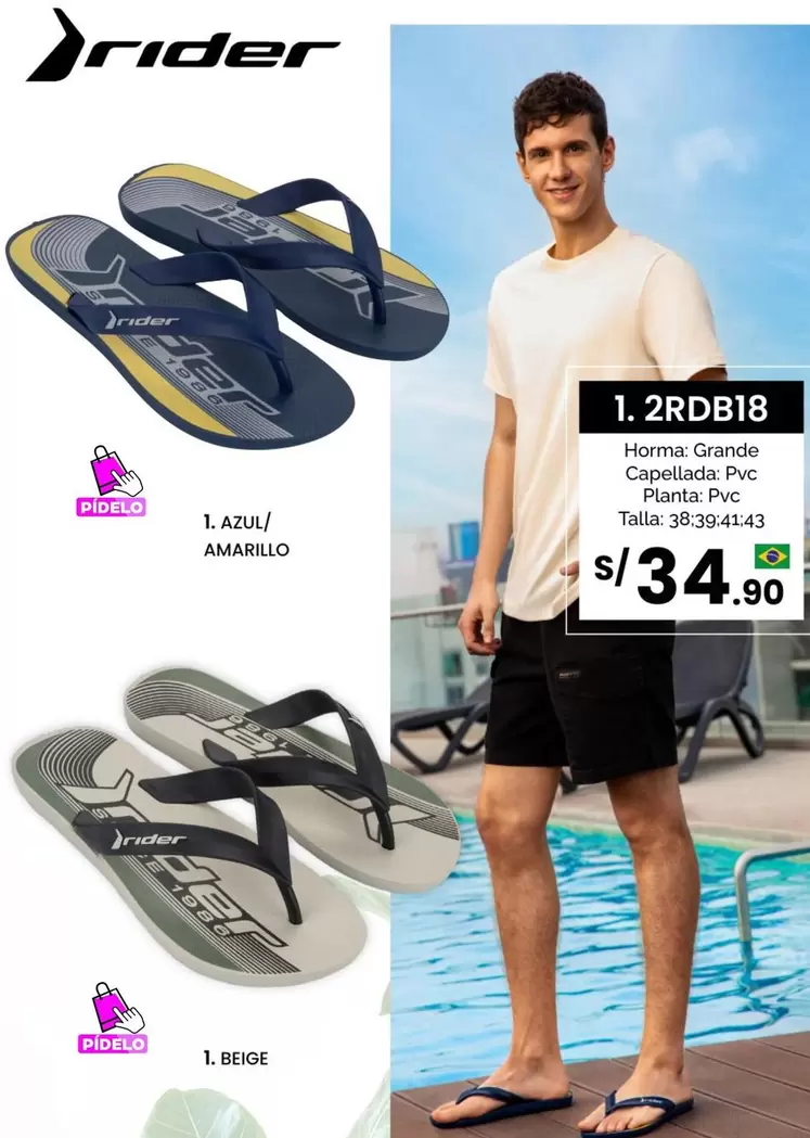 Rider - Flip-flops 1.2RDB18